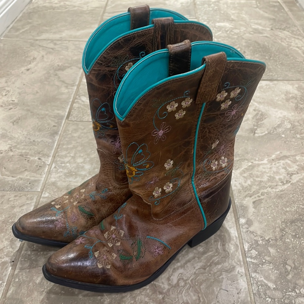 SMOKY MOUNTAIN GIRLs  FLORENCE Boots  3861Y‎ Sz 5.5